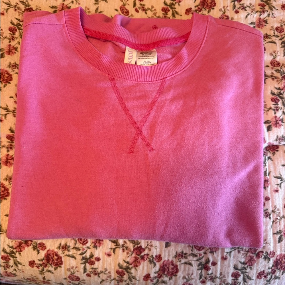 Pink Crewneck Sweatshirt